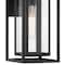 Designers Fountain Burton 16 in 1Light Black Outdoor Wall Lantern with Clear Glass Shade D277M-7EW-BK - alternate 3